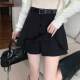 New spring and summer solid color skirt and age-reducing pleated skirt for women, large size high waist versatile suit short skirt A-line skirt