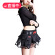 
A small and light luxury autumn and winter new mesh skirt with sexy female sexy girl with tall A-line lace skirt