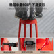 Plastic stool thickened household dining table cooked plastic stool simple high bench Nordic living room backrest square round windmill stool