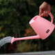 
Plastic watering kettle multi-color optional portable flower watering kettle household watering kettle 1.8L long mouth gardening kettle