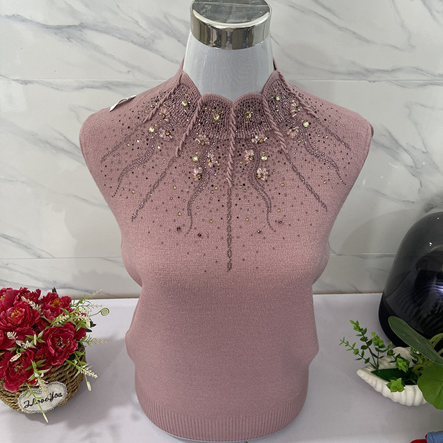 Big red sweater for women pullover loose year mother thickened knitted base sweater long sleeve autumn and winter diamonds