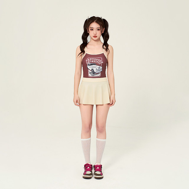 Yimeishan swimsuit for women's swimming pool 2025 new one-piece triangular racing sport beginners learn swimsuit