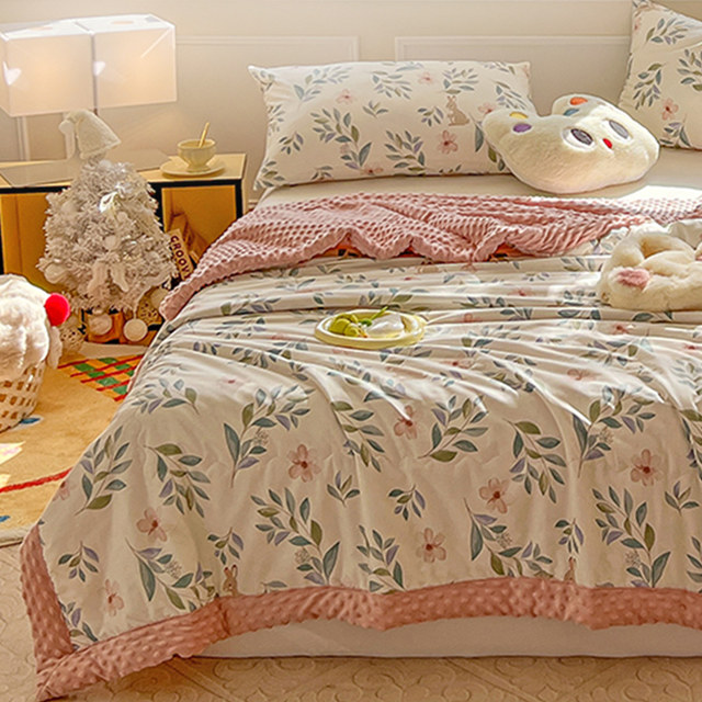 Muji Spring and Autumn Quilt Core Cotton Pure Cotton Door Single and Double Student Door Air Conditioning Quilt Summer