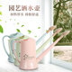 Gardening long mouth watering kettle plastic household gardening green plants potted plants watering lengthened mouth thickened 2L large capacity spray pot