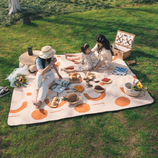挪客印花图案野餐垫