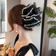 Starry hair clip for women 2025 new temperament hair clip for feather clip for high-end shark clip for back head clip headgear