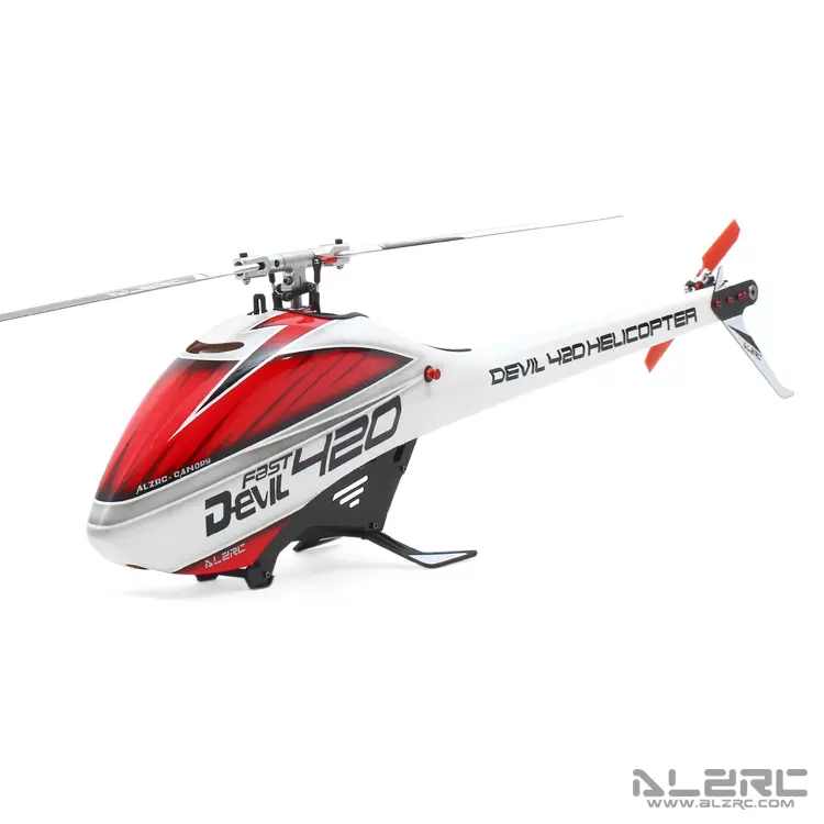 ALZRC Devil 420 FAST FBL旋翼头3D特技遥控直升机空机套机普及版-Taobao