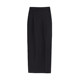 Summer and Spring new front slit sexy long skirt straight skirt elastic one-step slim versatile skirt elastic high waist floor skirt