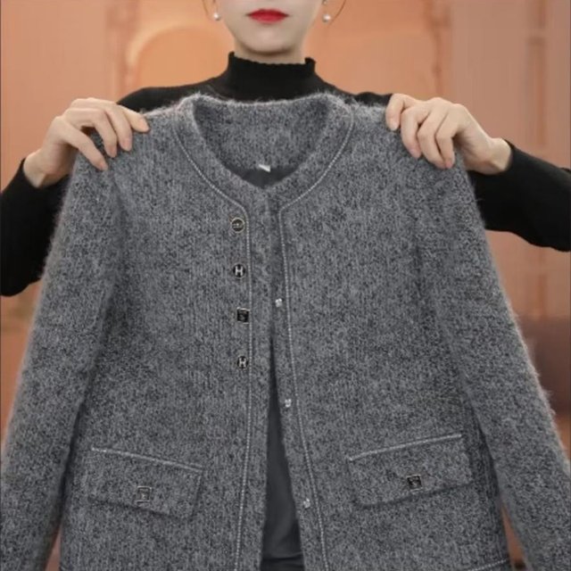 French style high-end temperament small fragrance jacket for women spring new slim fashion versatile short coat middle-aged tops