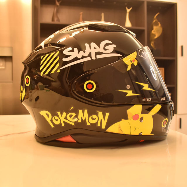 Suitable for Shoei/AGV helmet sticker print lens, sticker decoration DIY waterproof Z8X14 modified creativity
