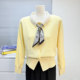 
Middle-aged female mother outfit 2025 new middle-aged and elderly women's wool cardigan in their 50s fashionable top loose jacket