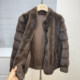 
Mother's clothing 2025 new middle-aged and elderly loose clothes women's imitation mink fur coat fur one-piece thickened top
