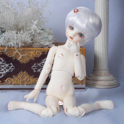 taobao agent [Thirty President] GEM's 6 -point BJD naked baby body 1/6 double joint can grind the neck color MDD