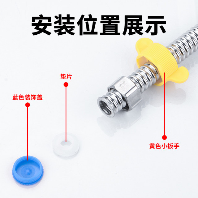 Bellows gasket gas pipe gasket PTFE gasket silicone rubber ring nitrile rubber pad Teflon high temperature resistance