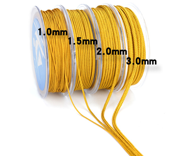 0.3mm No. 70 jade wire, braided ring, thin wire, beaded rope, ultra-fine bracelet, hand-woven ultra-fine braided rope