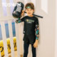 TOSWIM split parent-child family swimsuit, slim and conservative swimsuit, boys' swimsuit, playing in the water, beach vacation