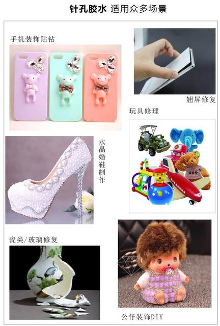 Point drill environmentally friendly glue B7000 needle 110ml drill glue mobile phone beauty screen jewelry DIY hair accessories glue