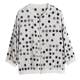 Large size loose UV protection short jacket for women summer print thin chiffon cycling long sleeve sun protection clothes for women
