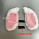 Detachable cute helmet rabbit ears decoration motorcycle motorcycle electric car female riding ski riding helmet accessories