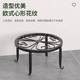 
Single-layer flower stand wrought iron flower pot rack indoor and outdoor balcony green radish spider plant potted gardening single-layer small flower stool storage rack