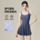 Swimsuit for women, high-end 2025 new swimming pool special slimming ladies one-piece sling hot spring swimsuit