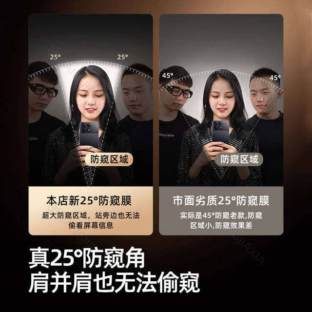 Suitable for Redmi k80 anti-peeping film k70 supreme version k60Pro mobile film k50 tempered film k40s anti-peeping k30 Xiaomi 15/14/13/Note12Turbo4/3 film 11TPro10/9