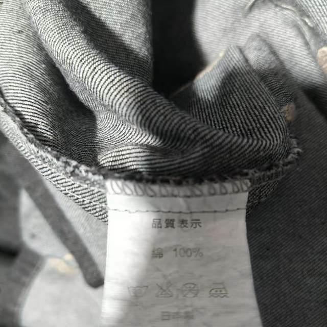 Official website Heavy Industry Embroidery Long Sleeve Denim Dress for Women 2025 Spring New Round Neck Pure Cotton Large Size Shirt Dress

