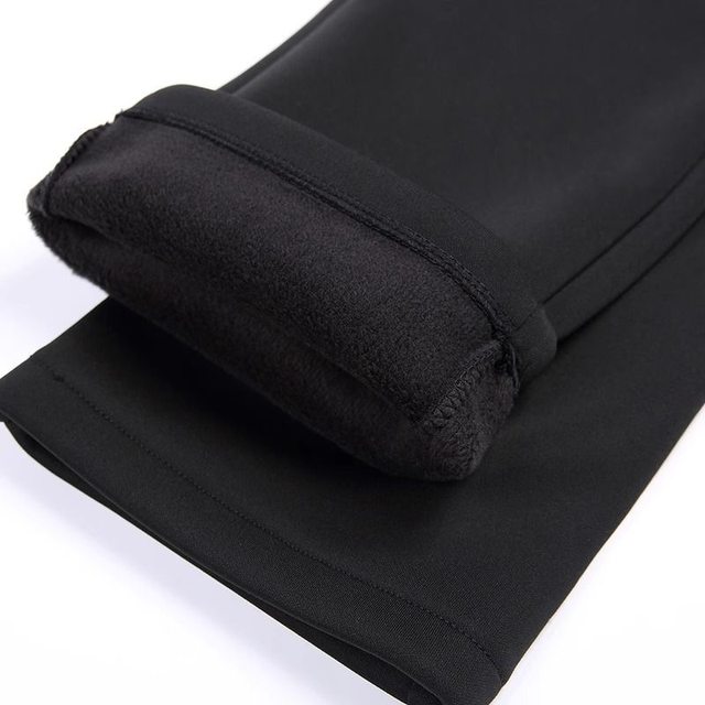 Mom's pants winter loose high-waisted trousers with thick velvet for middle-aged and elderly women's outer wear old ladies spring and autumn grandma