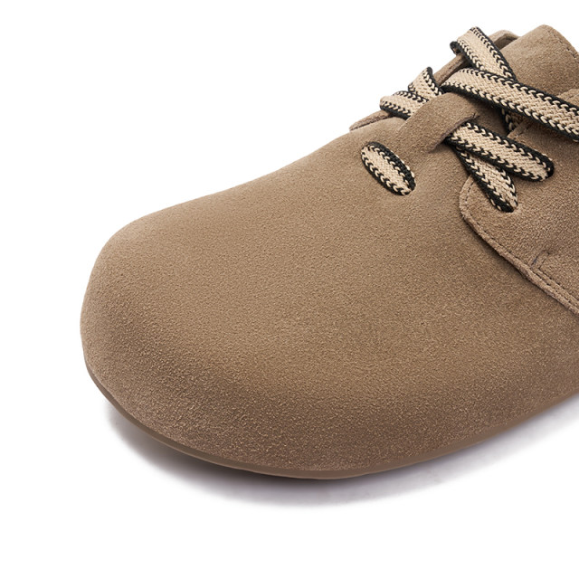 Zhuosini shoes for women's large-size autumn new fashion casual lightweight women's shoes for autumn and winter soft sole flat Boken shoes