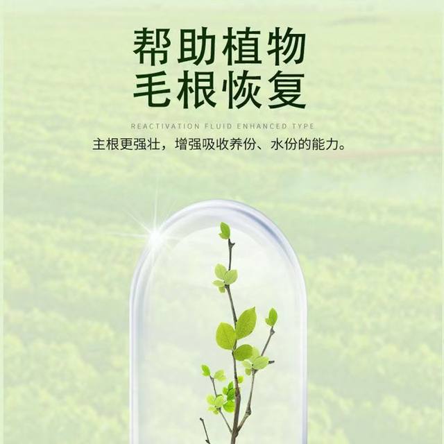 
Plant resurrection liquid type flower gardening green plant rose fortune tree nutritional yellowing and leaf falling rapid growth nutrient solution