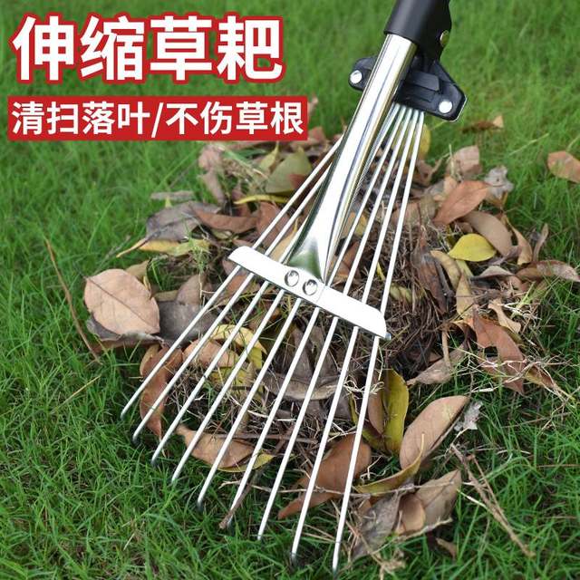 Grass rake, gardening, grass rake, grass grabbing, grass sweeping, leaf sweeping, small rake, lawn sweeping, climbing garden finishing