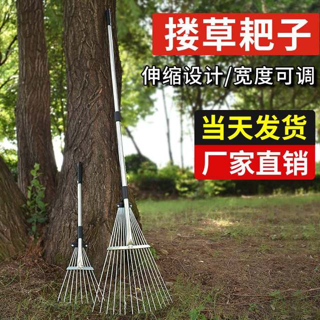 Grass rake, gardening, grass rake, grass grabbing, grass sweeping, leaf sweeping, small rake, lawn sweeping, climbing garden finishing
