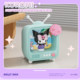 Sanrio family genuine peripheral TV channel luminous ornaments Hello Kitty Kuromi doll hand-made gift