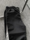Summer windproof waterproof spliced casual sports pants for men and women retro drawstring ins straight work sprint pants