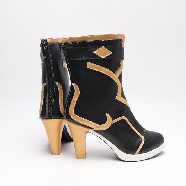 cosplay shoes, boots, collapsed, Xingqiong Railway Gui Naifen Cos shoes customized high heel height increase large size to customize

