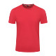 
Pure cotton short-sleeved T-shirt custom class uniform printing logo loose round neck large size advertising shirt DIY group party work clothes