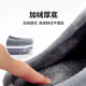 Huili autumn and winter cotton slippers for men's home interior thick sole men's 2025 new winter fur slippers for women