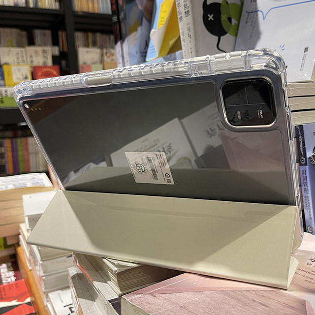 VXJ suitable for Xiaomi 8 flat panel 6 protective cover 5 acrylic anti-bending 6pro11 inch Redmi pad12.1 transparent soft shell 7 integrated three-fold 14max pen slot anti-fall full cover y shell Kpad