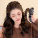 High-ceiling leopard print plush headband for women 2025 new winter hairpin high-end fashionable headband fur headwear