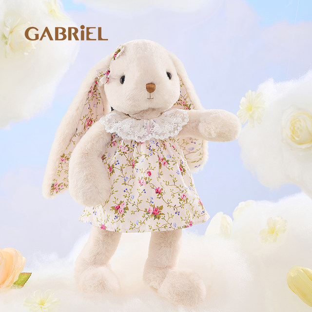 Gabriel rabbit doll plush toy doll sleeping and holding comforting doll ...