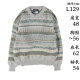 Vintage solid color wool cardigan V-neck large size Japanese sweater knitted male and female couple college jacket 1