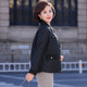 Mother's spring and autumn coat, foreign style short down jacket, small fragrant style, middle-aged and elderly women's autumn and winter fashionable warm cotton jacket