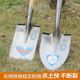 Long handle shovel shovel shovel mud shovel tip square shovel steel shovel outdoor tool vegetable gardening tool long handle
