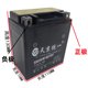 Motorcycle battery 12V5A/7A/9A tricycle straddle curved beam women's scooter maintenance-free dry battery