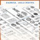 Chinese traditional pattern patterns and design and application of Chinese pattern picture drawing traditional art re -design of animal plants auspicious pattern national style graphic design commercial brand design material
