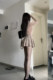 enen houndstooth khaki autumn and winter pleated skirt sexy hot girl miniskirt high waist versatile skirt women