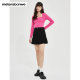 Metersbonway skirt for women in spring and autumn, comfortable and sweet, corduroy pleated skirt

