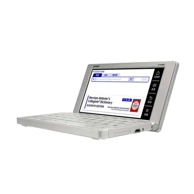 New product CASIO/Casio English Chinese Multi-language electronic dictionary E-X800 English-Japanese-French Deham Learning Machine Translation Machine Dictionary Translation Examination Applicable
