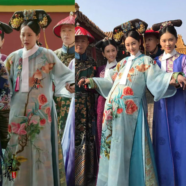Ruyi's Royal Love in the Palace, Jin Yuyan, Xin Zhilei's same ancient costume, Qing Dynasty concubine's imperial concubine costume, style costume, Manchu flag costume, performance costume