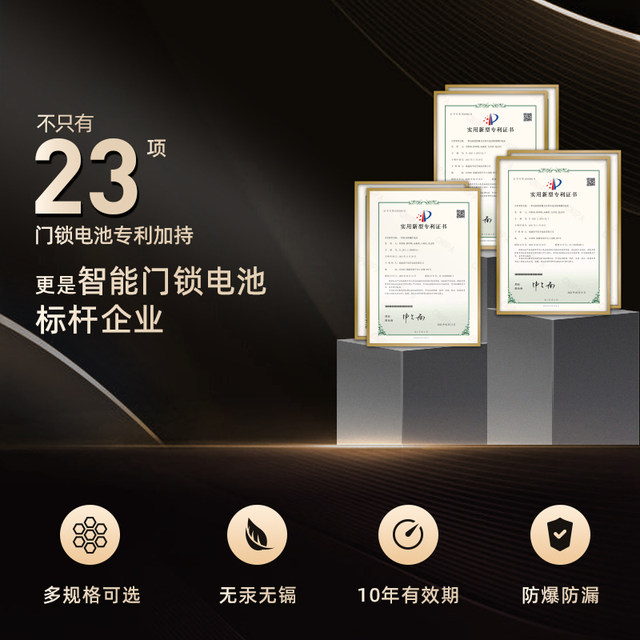 Nanfu Aizhangmen Electronic Lock Fingerprint Lock Smart Door Lock Special No. 5 Battery for Cadison Password Lock Anti-theft Door Lock Children's Toys Remote Control Alkaline AA No. 5 Dry Battery Authentic